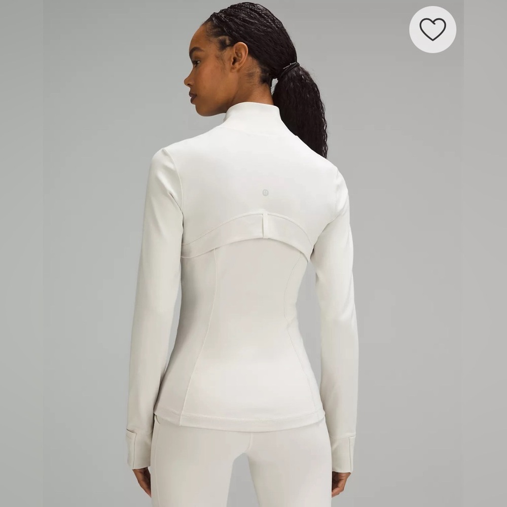 NWT Lululemon Define Jacket Luon in Bone Size 6 - Rare Sold Out Discontinued - Picture 4 of 15